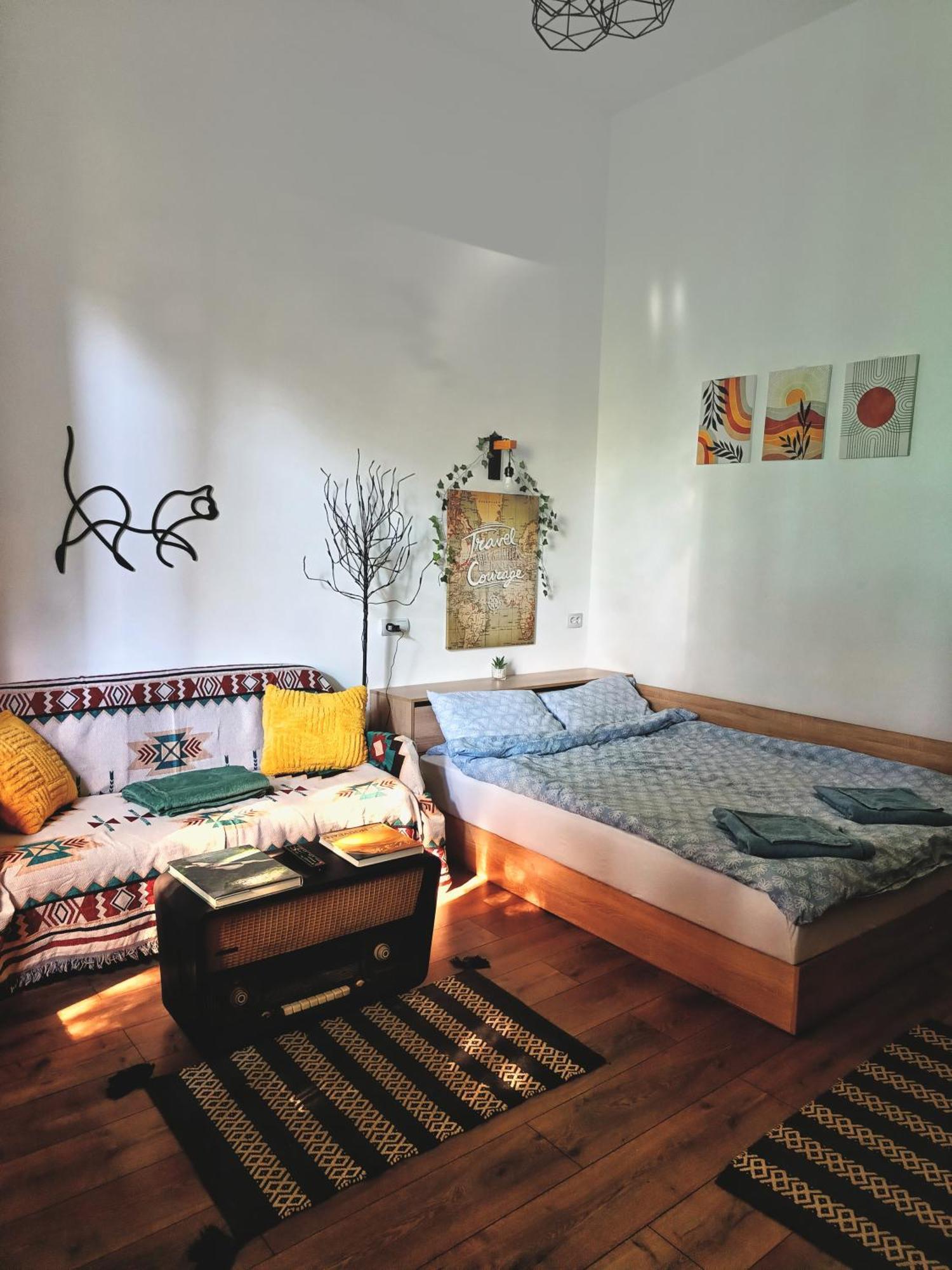 Small Apartment - Historic House 克卢日-纳波卡 外观 照片